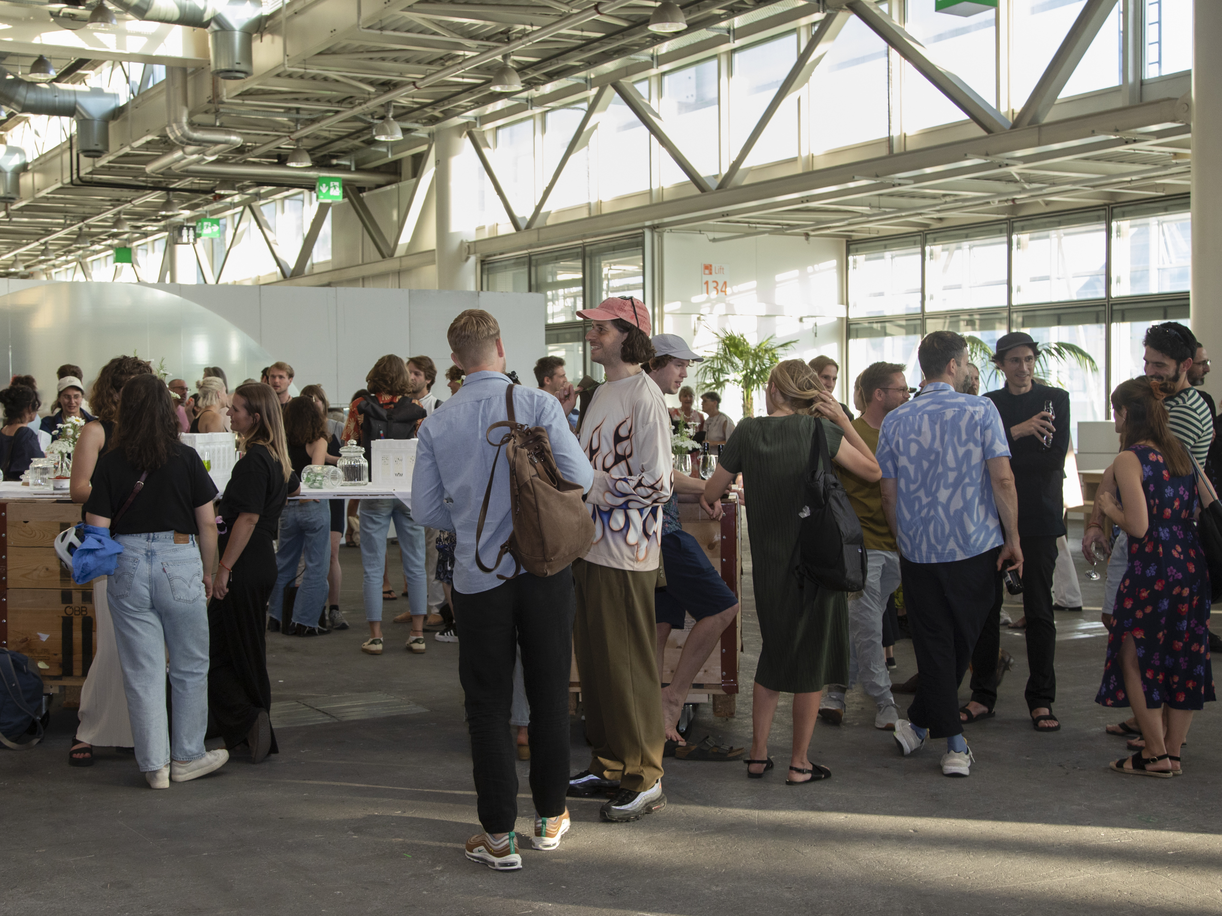 People at the apéro